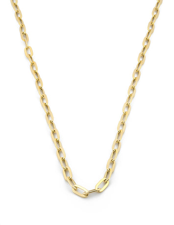 Cadena Clip 40 cm de 3 mm Oro Sólido 10k