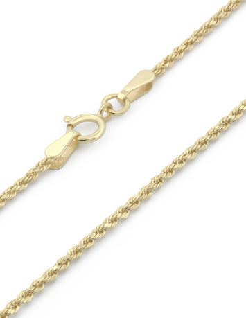 Pulso Torzal 1 mm 18.5 cm Oro Sólido 10k