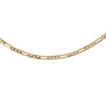 Cadena Para Caballero 3mm 60 Cm Oro Sólido 10k