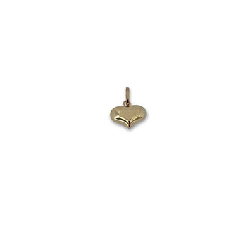 Dije Corazón Mediano Para Dama Oro Sólido 14k