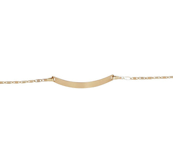 Esclava Oro Florentino Solido 14 cm 14k