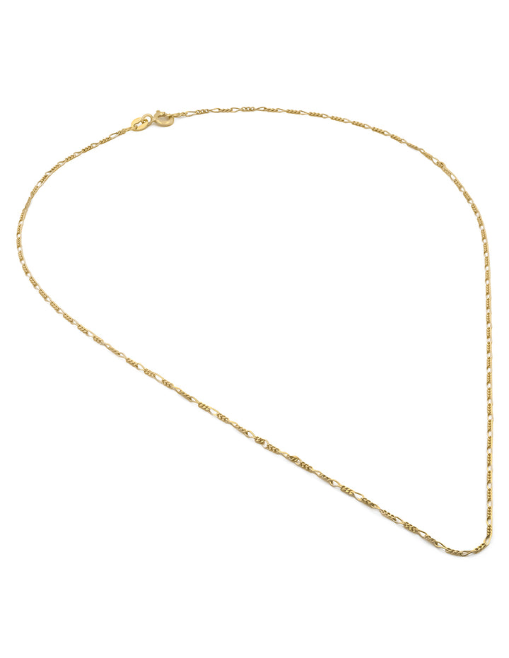 Cadena Estilo Cartier Oro 14k Sólido 45 cm