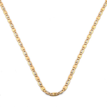 Cadena Oro Florentino Sólido 14K 45 cm