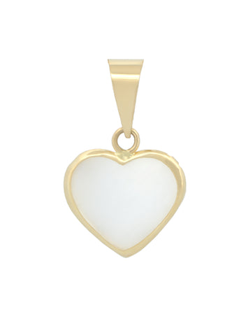 Dije Corazón Abulón 1 cm 10k