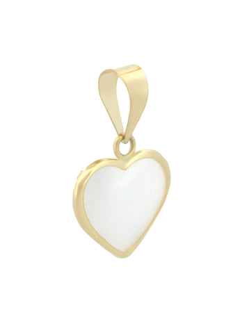 Dije Corazón Abulón 1 cm 10k