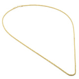 Cadena Torzal 2 mm 45 cm Oro Sólido 14k