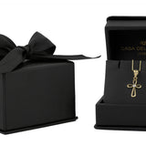 Dije Cruz  Oro Sólido 14k