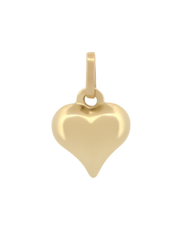 Dije Corazón Chico Para Dama Oro Sólido 14k