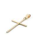 Dije Cruz Tubo 3 cm Oro 10k
