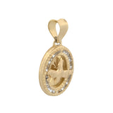 Dije Espititu Santo Chico Bebe 1.1 Cm Oro sólido 14k