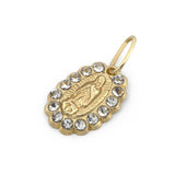 Dije Virgen de Guadalupe 1.2 cm Oro Sólido 10K