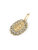 Dije Virgen de Guadalupe 1.2 cm Oro Sólido 10K