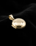Dije Circulo Relicario 1.2 cm Oro Sólido 14k