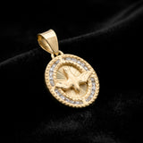 Dije Espititu Santo Chico Bebe 1.1 Cm Oro sólido 14k