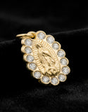 Dije Virgen de Guadalupe 1.2 cm Oro Sólido 10K