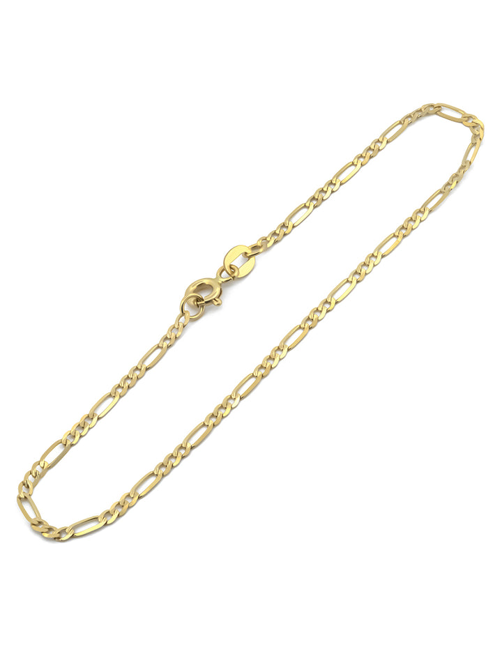 Pulso Figaro 2 mm Oro Sólido 14k