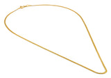 Cadena Barbada Para Caballero 3 mm 60 Cm Oro Amarillo Sólido 14k