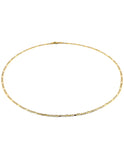 Cadena Para Caballero 3mm 65 Cm Oro Sólido 14k