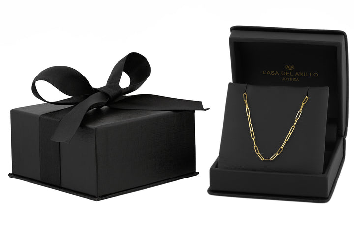 Pulsera Clip 1.5 mm 18 cm Oro Solido 10k