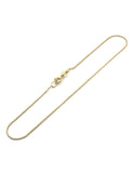 Pulsera Rolo 18 cm Oro Solido 14k