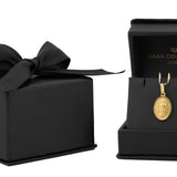 Medalla Dije Virgen De Guadalupe 1.5 cm Oro Sólido 14k