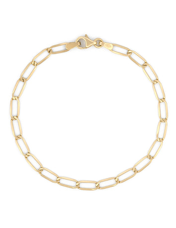 Pulso Semilla 19 cm Unisex Oro Sólido 10k