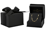 Pulsera Clip Cruces Oro Sólido 14k