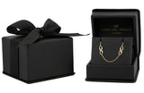 Pulsera Infinitos Lisos Oro Solido 10k