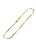 Pulso Barbado 2 Mm Oro Sólido 10k