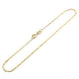 Pulso Espejo 1 mm 18 cm Oro Sólido 14k