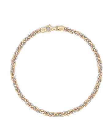 Pulso Engarse 3 Oros 10k