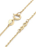Pulsera Infinitos Oro Solido 10k