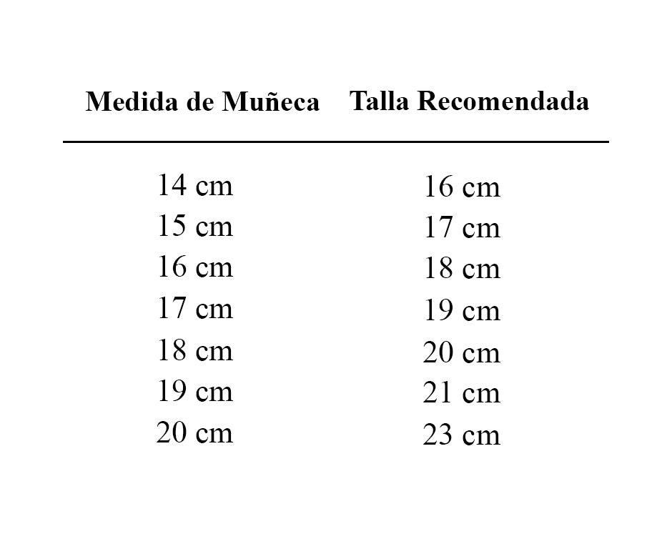 Guía de medidas: Largo