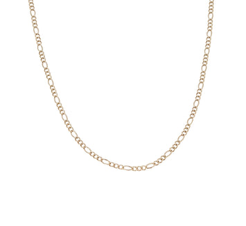 Cadena Estilo Cartier 2 mm Oro Sólido 10k 50 cm