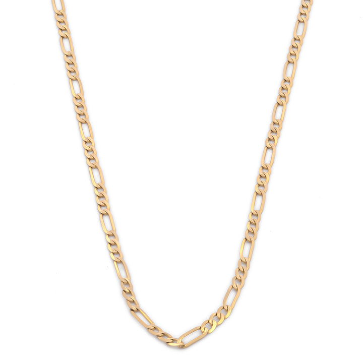 Cadena Estilo Cartier Oro Italiano Sólido 14k 45 cm