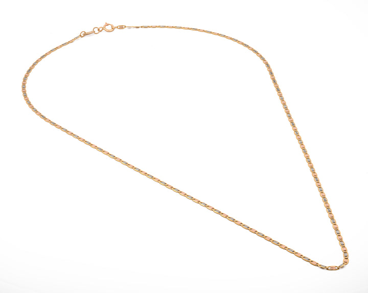 Cadena Gucci Oro Florentino Sólido 14K 50 cm