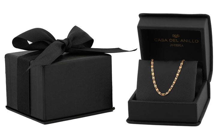 Cadena Gucci Oro Florentino Sólido 14K 50 cm