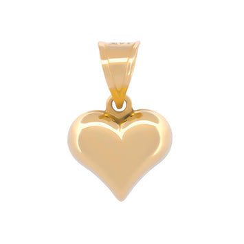 Dije Corazón 1.1 cm Oro Sólido 14k