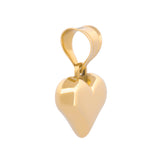 Dije Corazón 1.1 cm Oro Sólido 14k