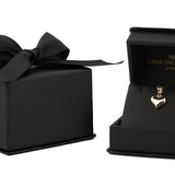 Dije Corazón 1.1 cm Oro Sólido 14k