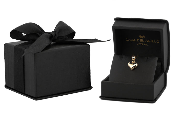 Dije Corazón 1.1 cm Oro Sólido 14k