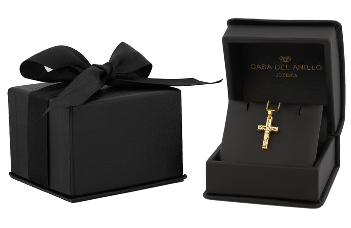 Dije Cristo Chico Oro Sólido 10k Bautizo