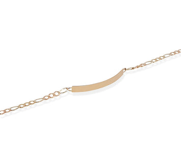 Esclava Dama 3 Oros 18 Cm 2 Mm Oro Sólido 10k