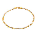 Hermoso Pulso Barbada Diamantada Oro Sólido 14k